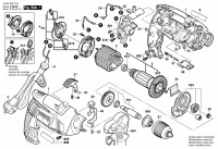 Bosch 0 603 385 703 Psb 650 Ra Percussion Drill 230 V / Eu Spare Parts